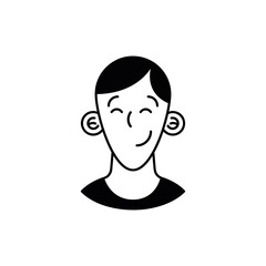 young man avatar character