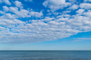 Fototapeta premium blue sky and sea