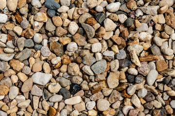 Gravel stones texture