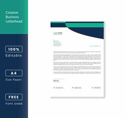 Creative & Modern Business Letterhead Template