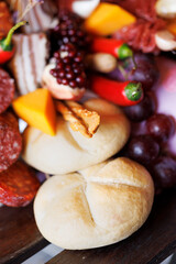 original holiday gift edible bouquet with champagne