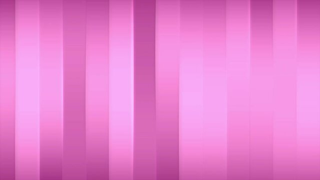 Bright pink stripes motion background. Seamless loop