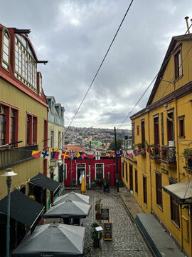 Construcciones De La Ciudad De Valparaíso, Chile