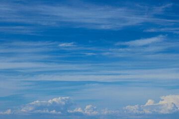 Fototapeta premium Sky blue background. Sky cloud clear