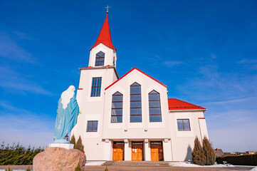 main entrance church