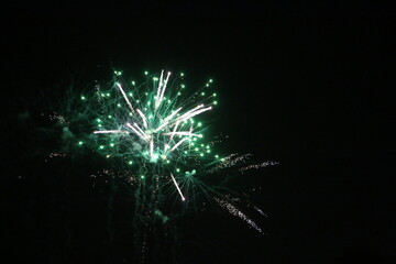 Obraz premium feu d'artifice