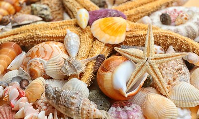 Shell Background Very Cool