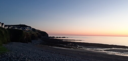 Sunset on a Welsh Beach
