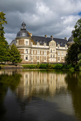 Fototapeta premium Serrant castle (Chateau de Serrant), Saint-Georges-sur-Loire, Maine-et-Loire department, France