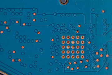 image detail of computer hardware circuits