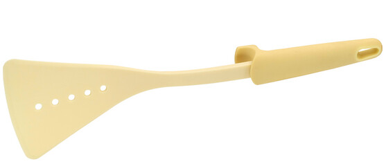 spade of frying pan on white