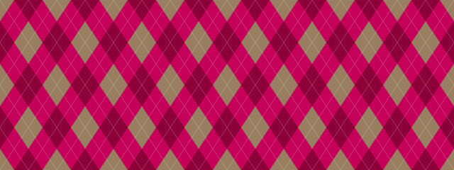 Checkered pattern fabric design. Plaid pattern vector background.