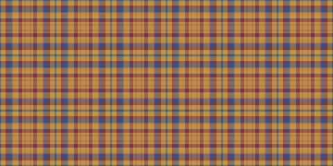 Checkered pattern fabric design. Plaid pattern vector background.