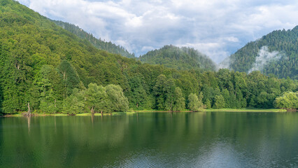 Biogradsko lake in the national park Biogradska Gora
