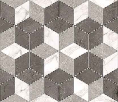 Geometric decor.Cement Tile Floor. Marble Tile. Marble Pattern Texture Used For Interior Exterior Ceramic Wall Tiles And Floor Tiles. 