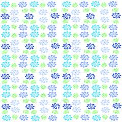 seamless pattern with flowers. Print for fabrics and clothing. Bed linen.