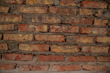 PARED DE LADRILLO ROJO