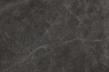 Old Black Textile Background