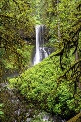 Drake Falls in Silver Falls State Park, Oregon
