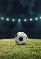 Fototapeta na wymiar soccer ball, world soccer teams, stadium