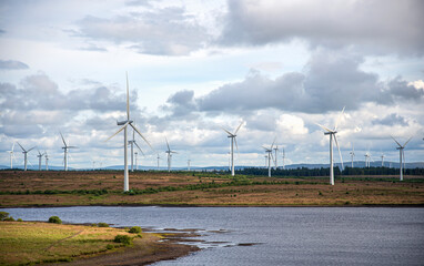 Photography of wind turbine, energy, ecology, generator, electricity