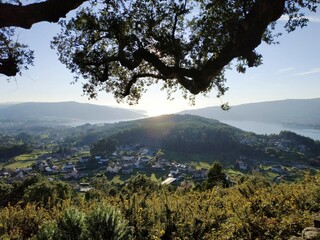 Paraje rural en una monta&ntilde;a de Galicia