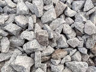 Crushed stones for background and banner