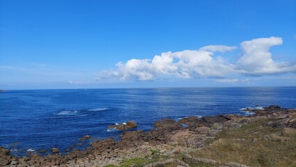 Fototapeta na wymiar Costa occidental de Galicia