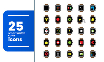 SmartWatch Apps Color Icons