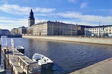 the historic center of Gothenburg