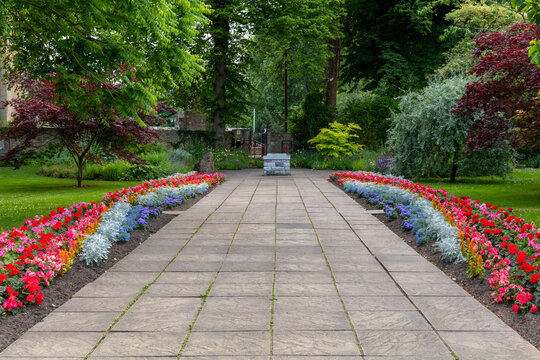 Blooming colour in the Elgin Biblical Garden