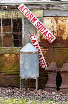 Junk yard treasures at  a eclectic antique yrd in Michigan USA