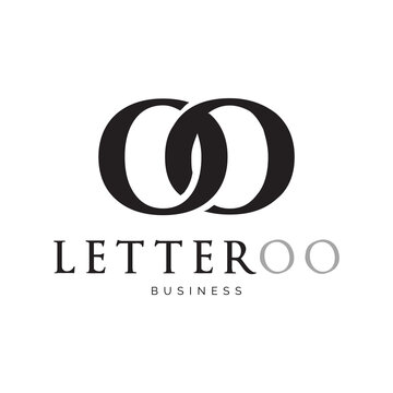 Initial letter OO icon logo design inspiration