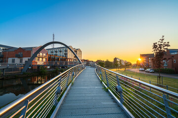 Coventry Canal Sherbourne River Sunrise