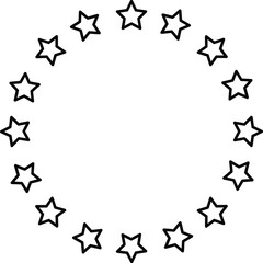 black isolated vector icon. Arrow. Vector arrow