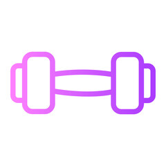 dumbbell gradient icon