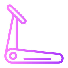 treadmill gradient icon