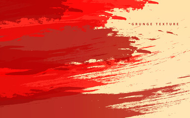 Abstract grunge red color background