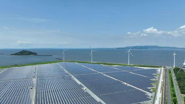 風力発電、メガソーラーによる再生可能エネルギー