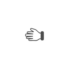 hand icon vector illustration logo design element