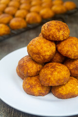 palm cheese cookies, delicious food that has a sweet and savory taste