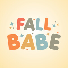 Autumn Pumpkin Quote Design, Cute Fall Illustration Design Collection