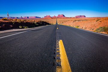 Legendary Road trip to Monument Valley in Utah, United States