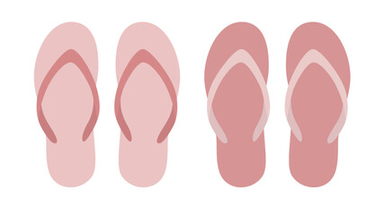 ビーチサンダル_赤