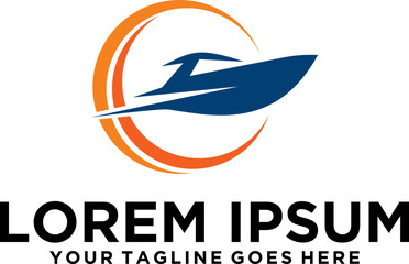 Speed Boat symbol logo design