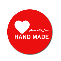 Grunge retro stamp made with love heart shape icon