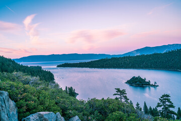 Emerald Bay Sunset, Lake Tahoe, California