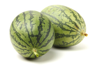  watermelon isolated on white background 