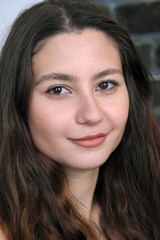 Obraz premium Portrait of a young beautiful girl