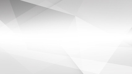 Obraz premium White and grey background Corporate technology modern design Pattern style geometric Abstract modern background used about technology or product presentation backdrop.